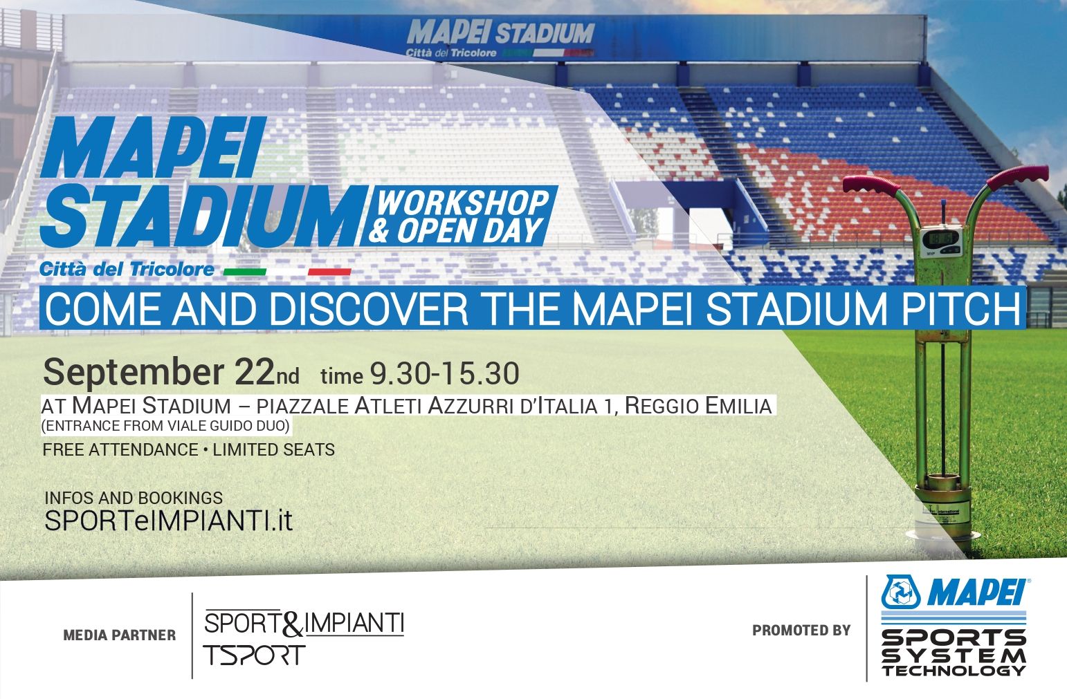 ESSMA Partner update: Mapei Stadium open day, ProPitch webinar, SGL LED 50, …