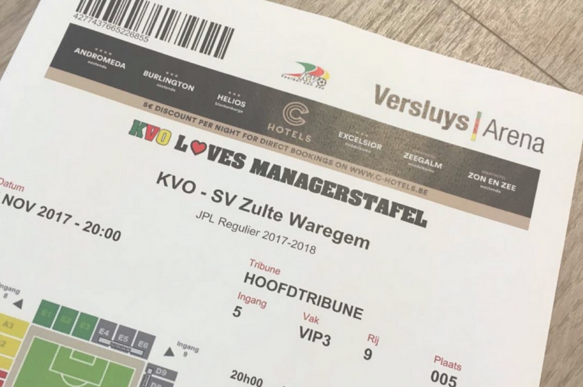 KV Oostende’s unique sponsoring concept