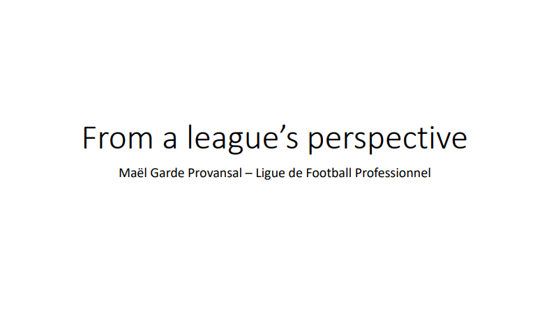 10th ESSMA Summit Amsterdam – LFP, Maël Garde Provensal